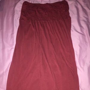 Burgundy Sundress
